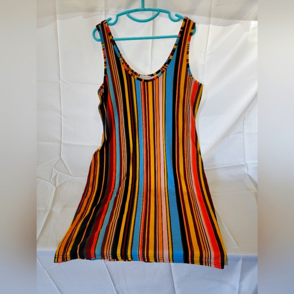 SUPER SOFT STRIPED DRESS